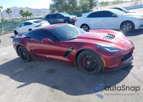 2016 Chevrolet Corvette Z06 из США, поврежденный, VIN 1G1YP2D6XG5610826